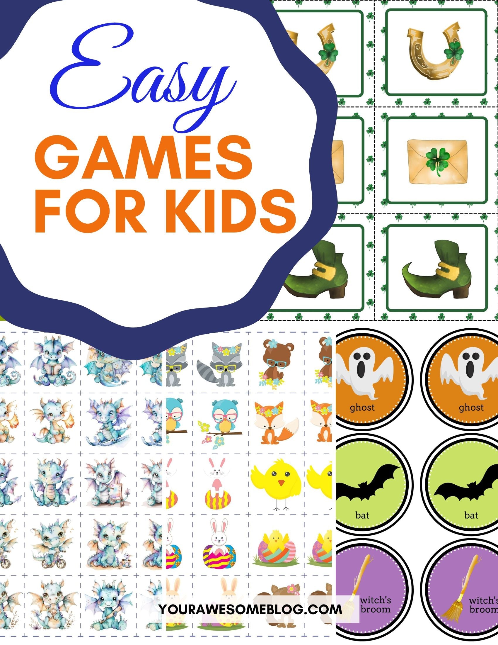 Grandma's Game Closet – Gram and Me Printables