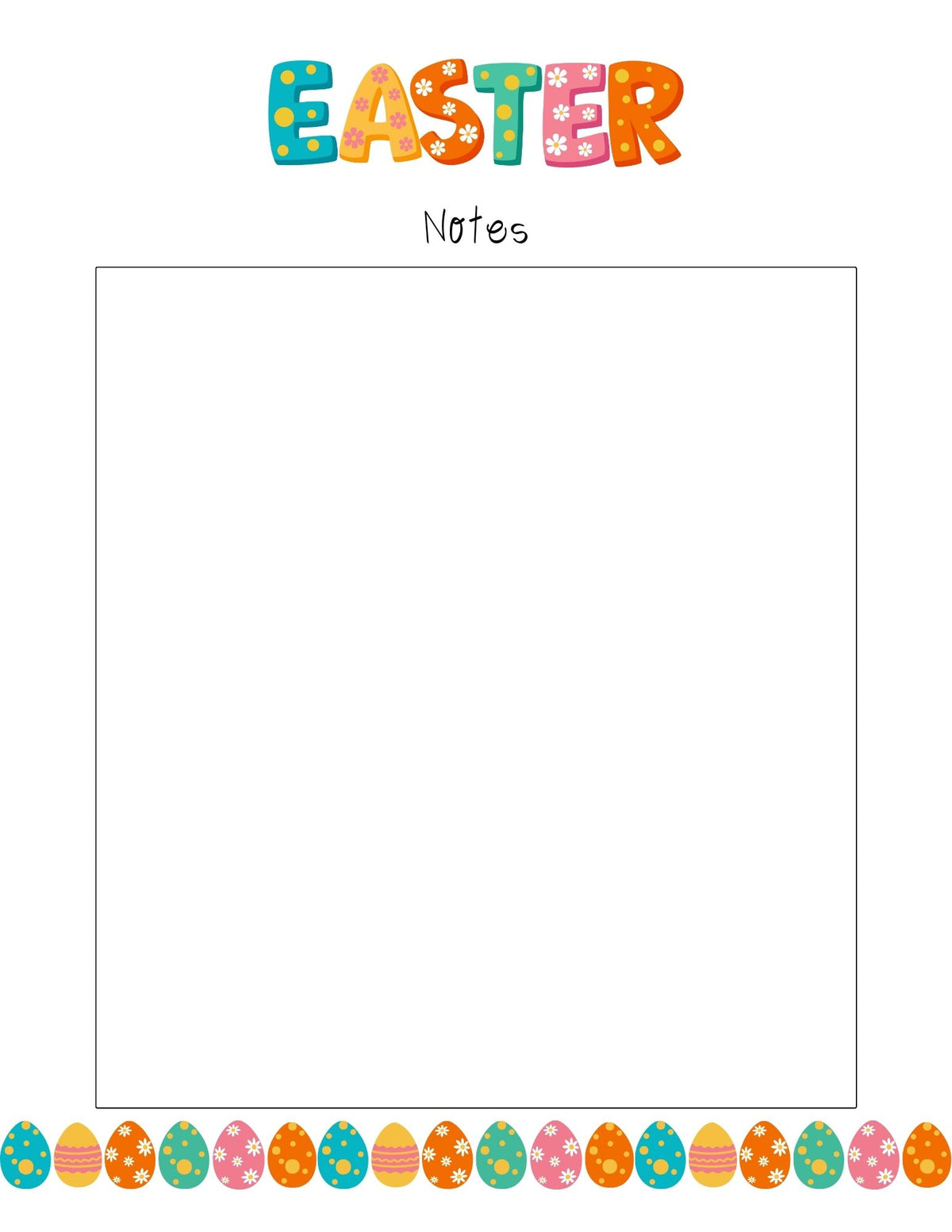 Easter Planner