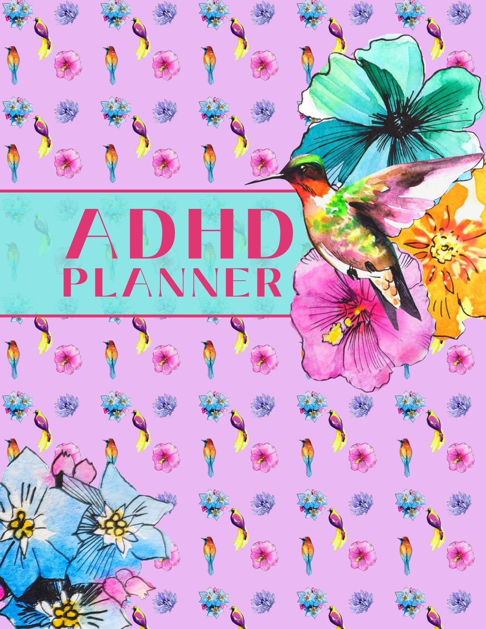 ADHD Undated Planner