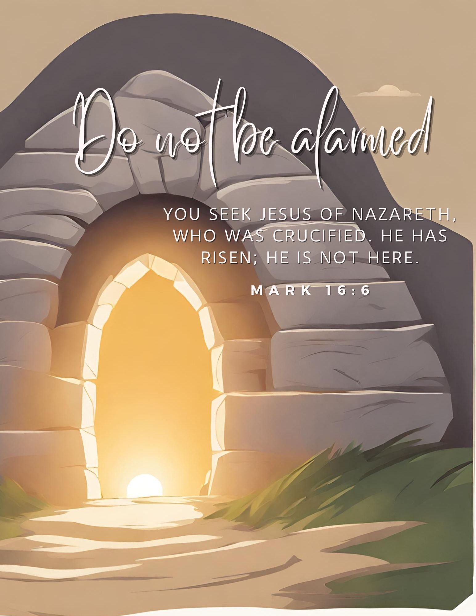 Easter Bible Verses Wall Art Collection