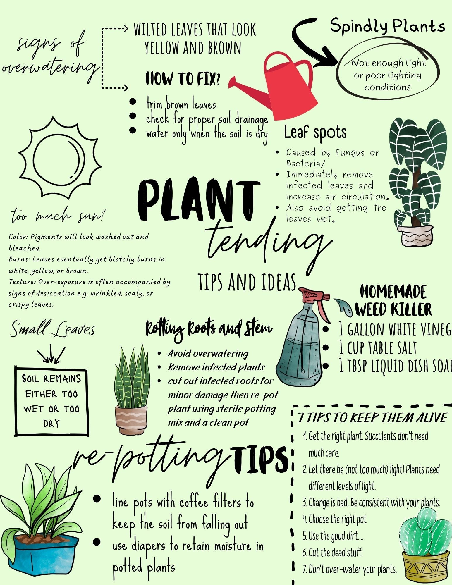 Plant Tending Tips & Tracker