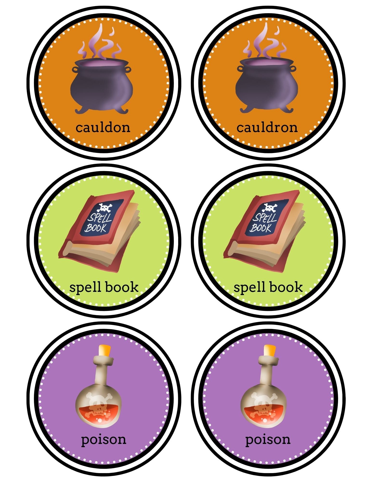HALLOWEEN MATCHING GAME