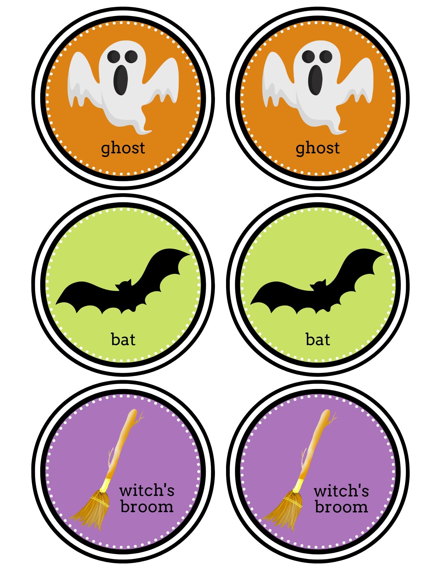 HALLOWEEN MATCHING GAME