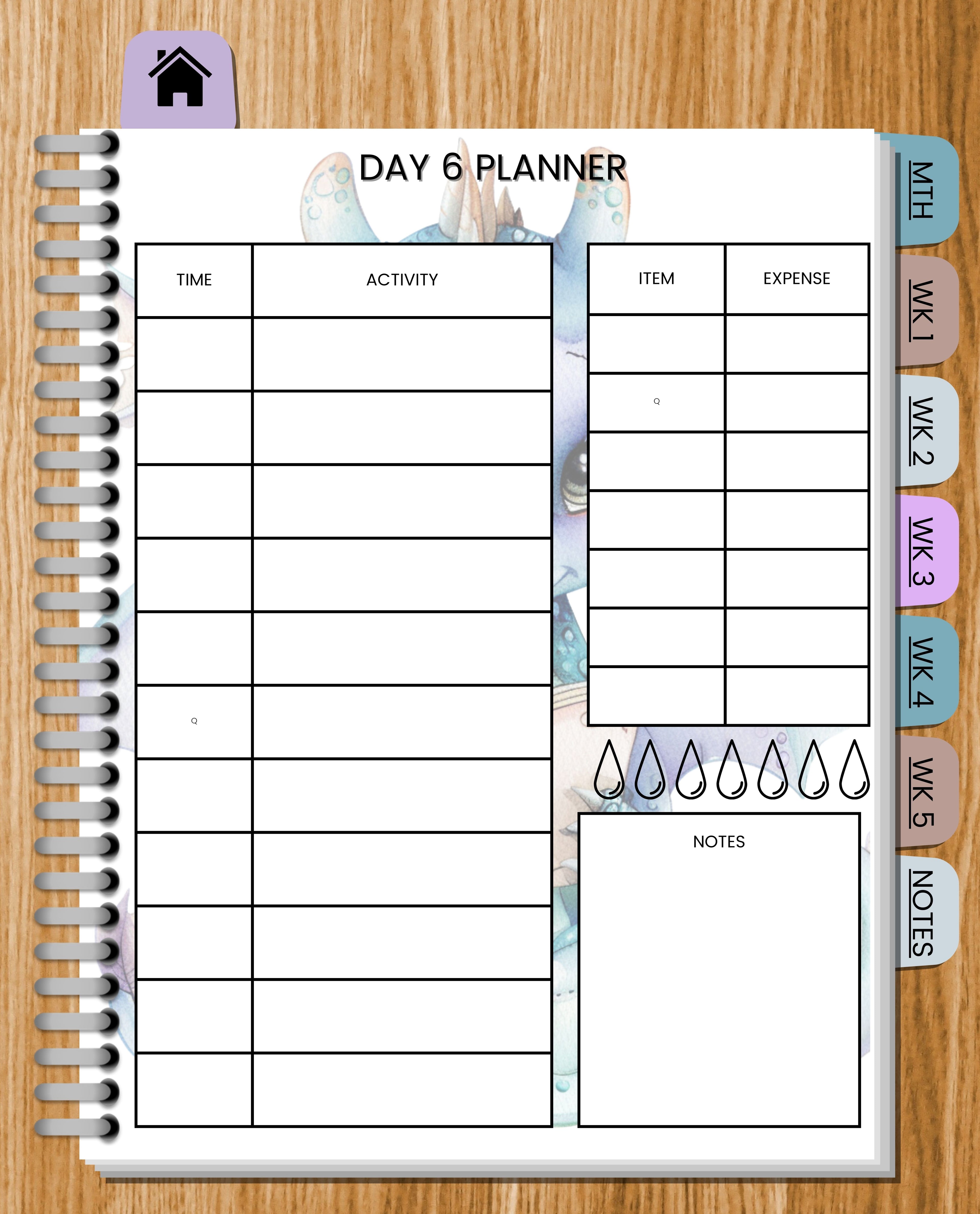 Roar-Some Dinosaur Digital Planner for Kids