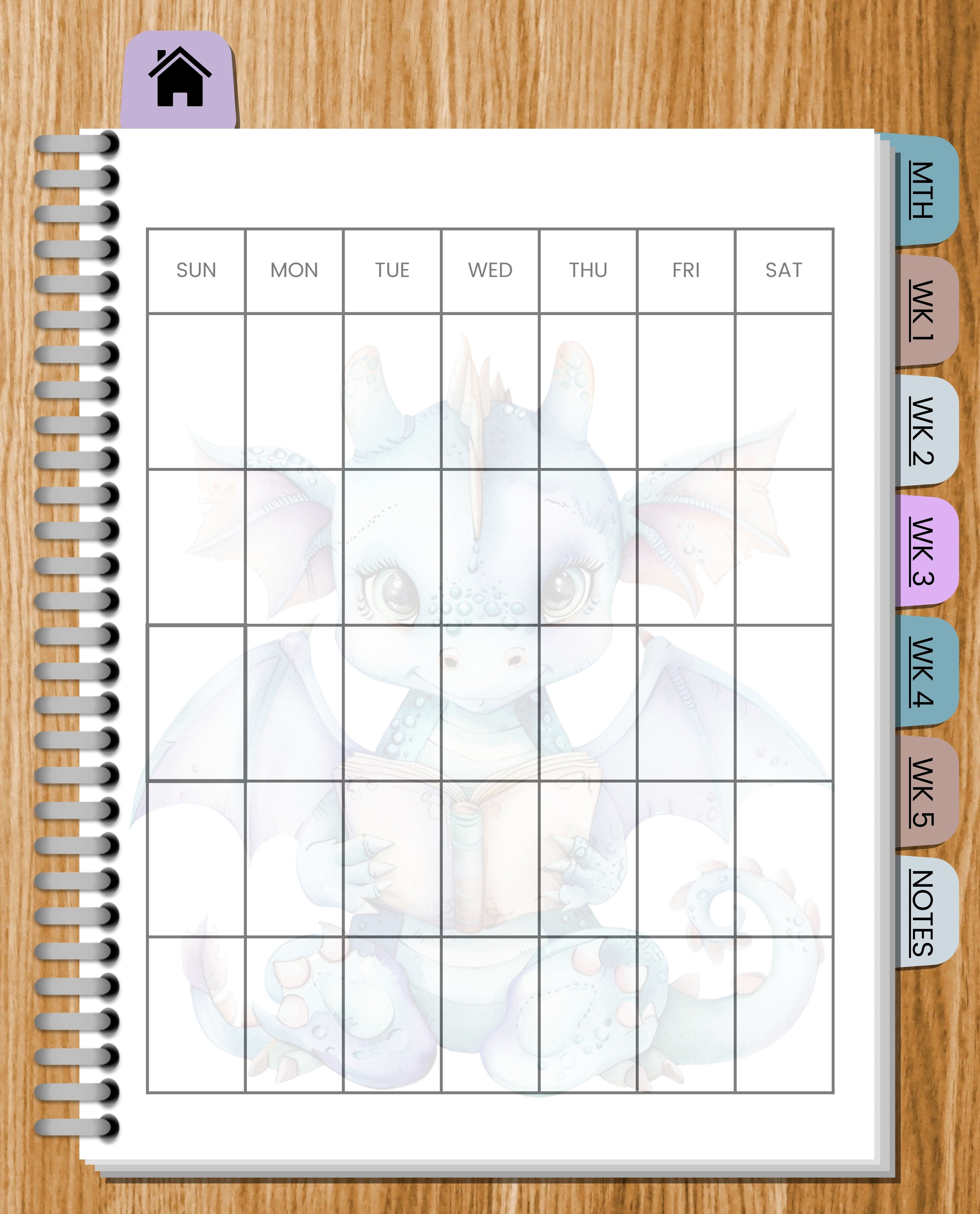 Roar-Some Dinosaur Digital Planner for Kids