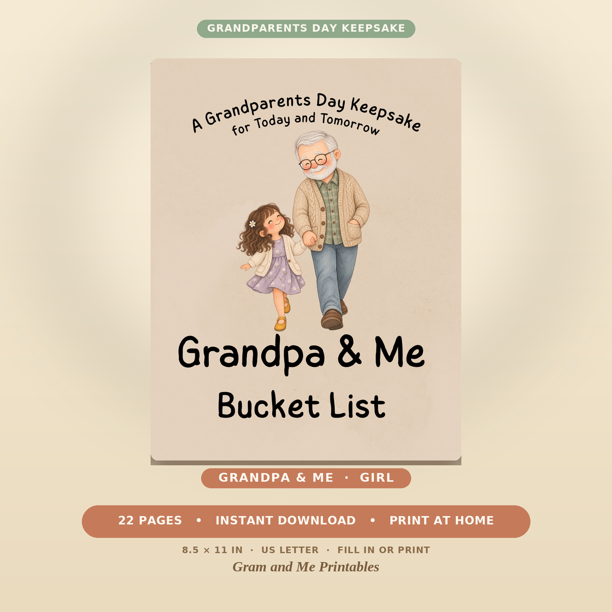 Grandpa & Me Bucket List