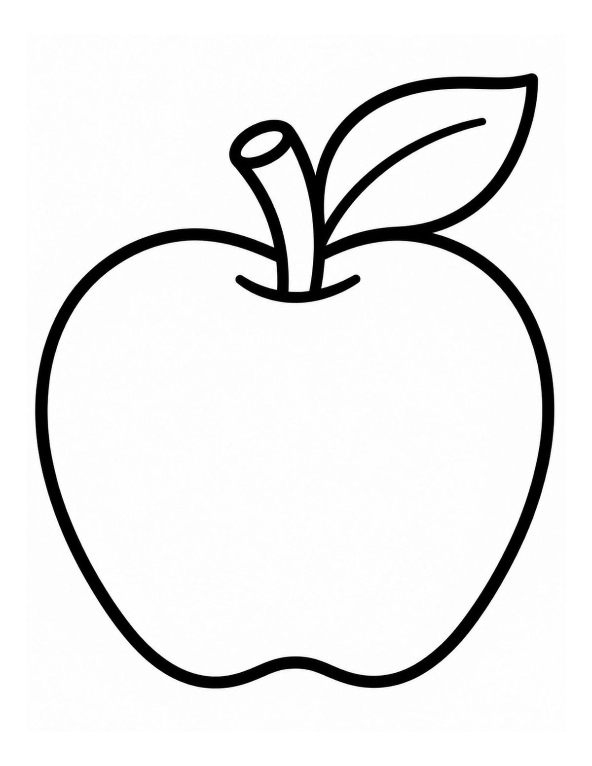 My First Coloring Book for Toddlers – 11 Simple Printable Coloring Pages