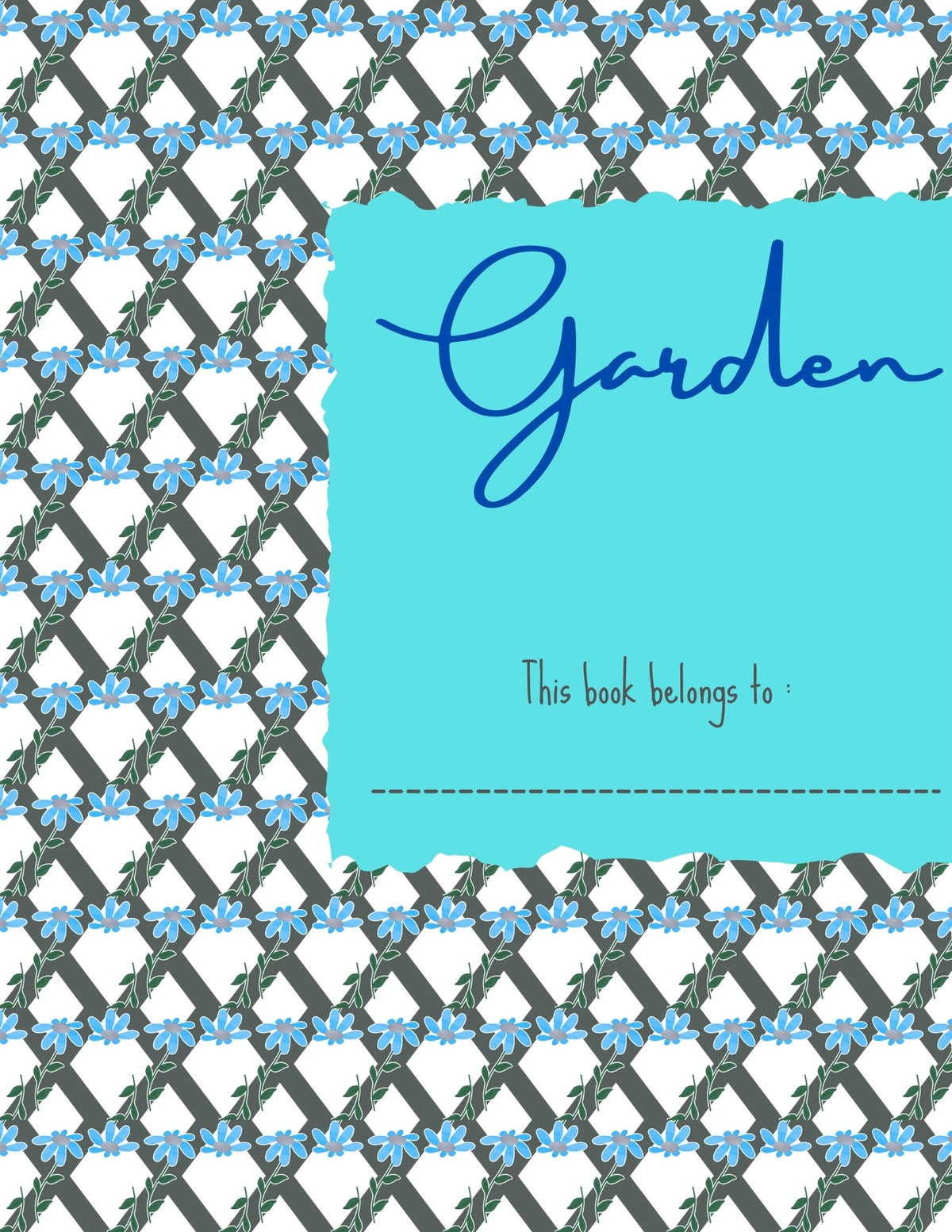 Garden Planner in Blue
