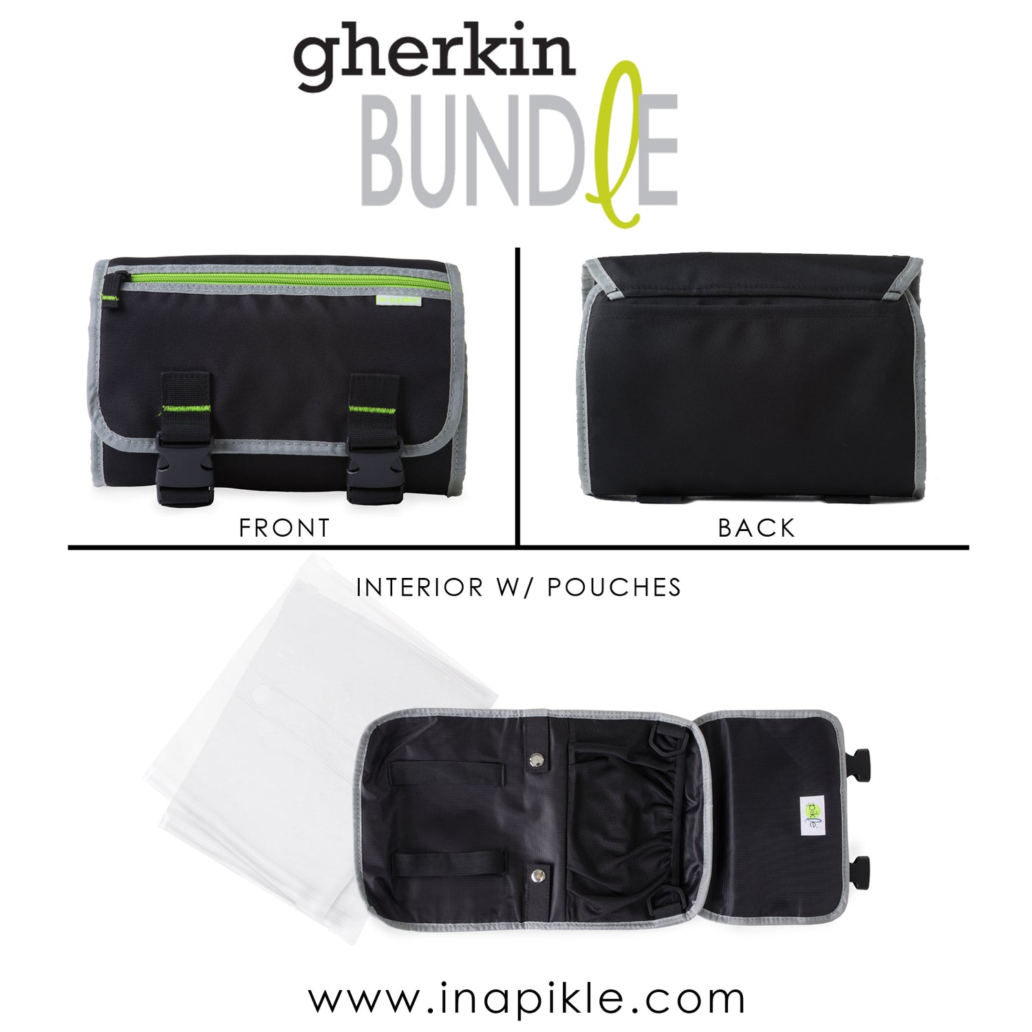 Bundle in Gherkin Black