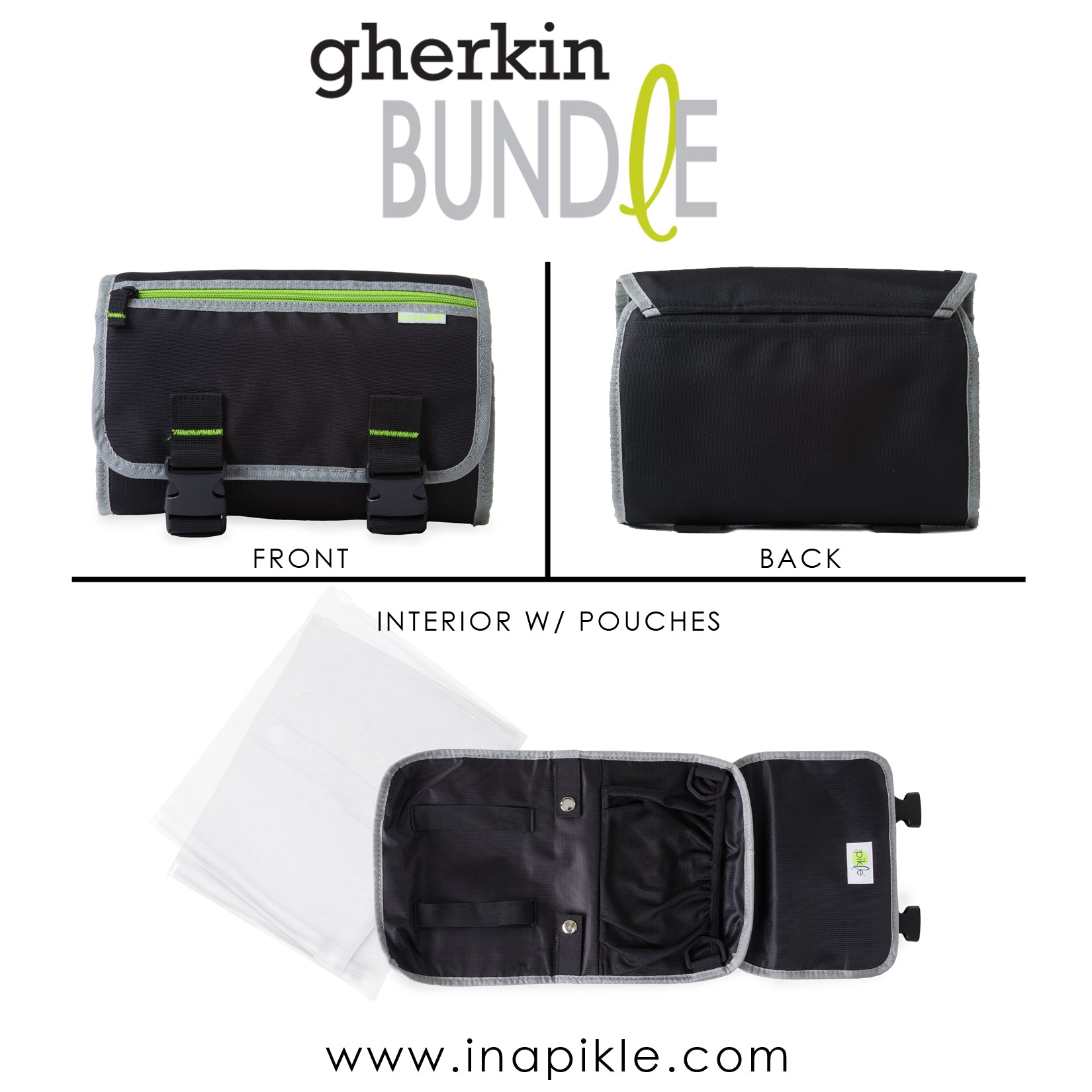 Bundle in Gherkin Black