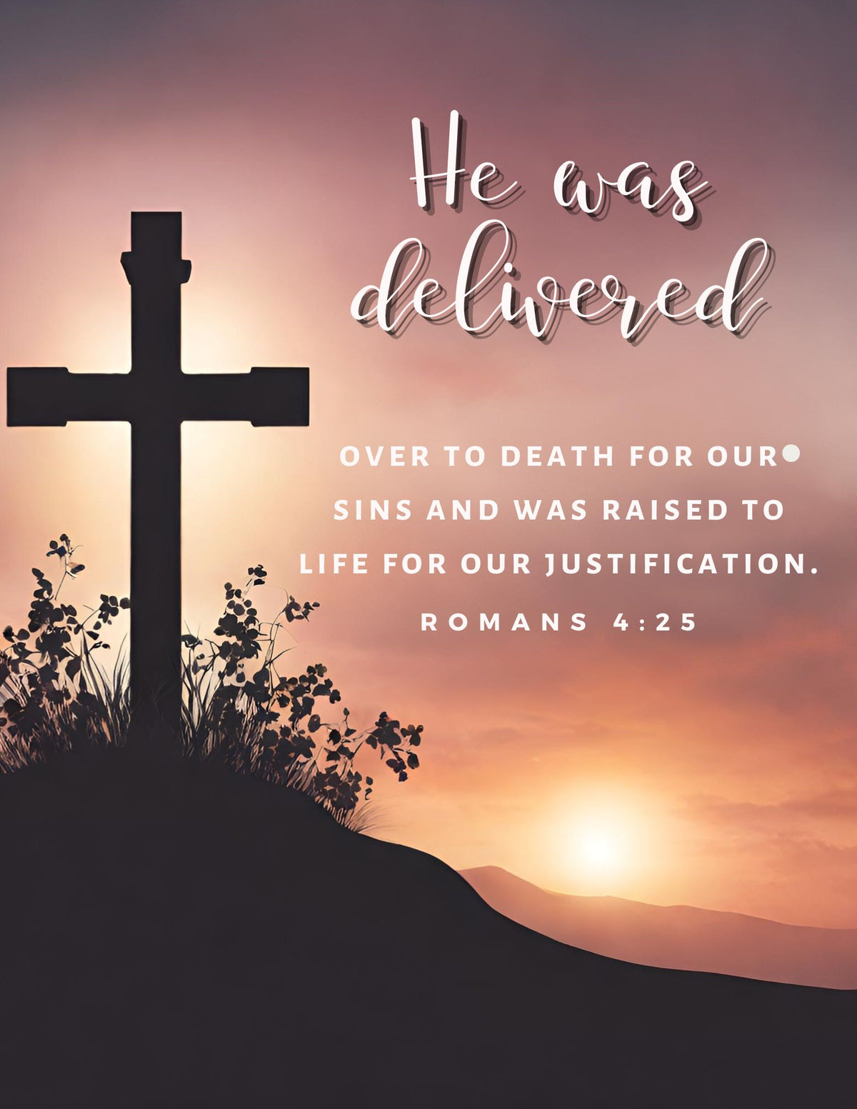 Easter Bible Verses Wall Art Collection
