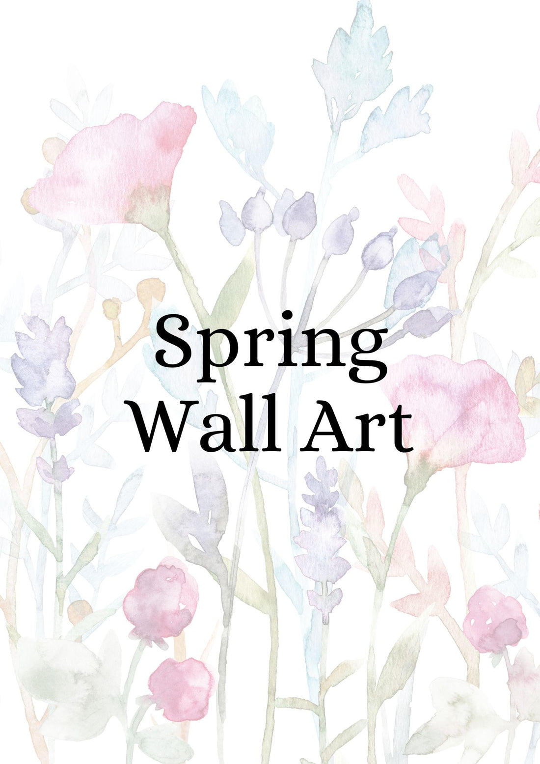 Spring Wall Art Set