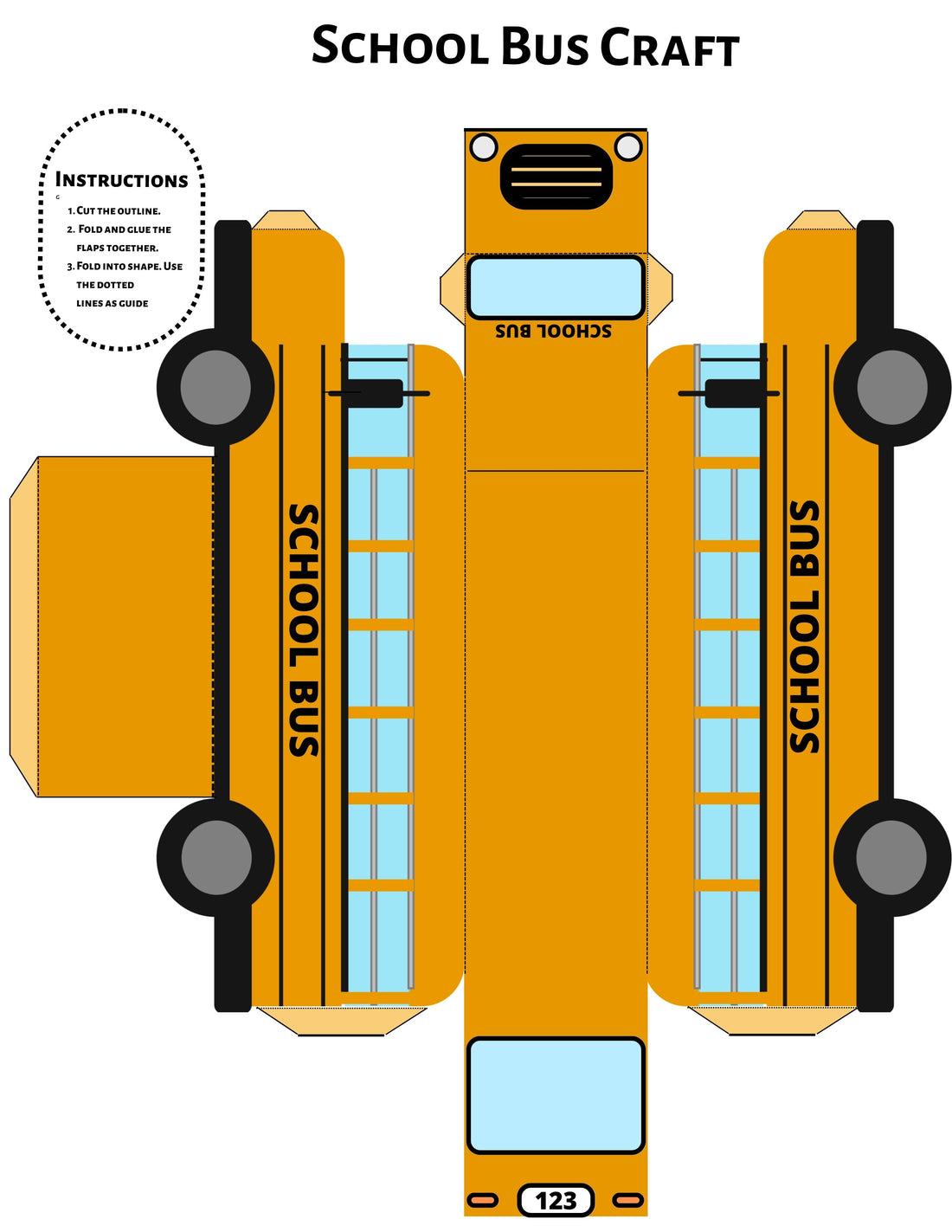 School Bus Craft