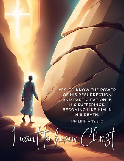 Easter Bible Verses Wall Art Collection