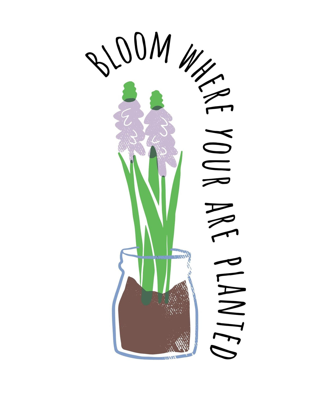 Plant Wall Art with Quotes