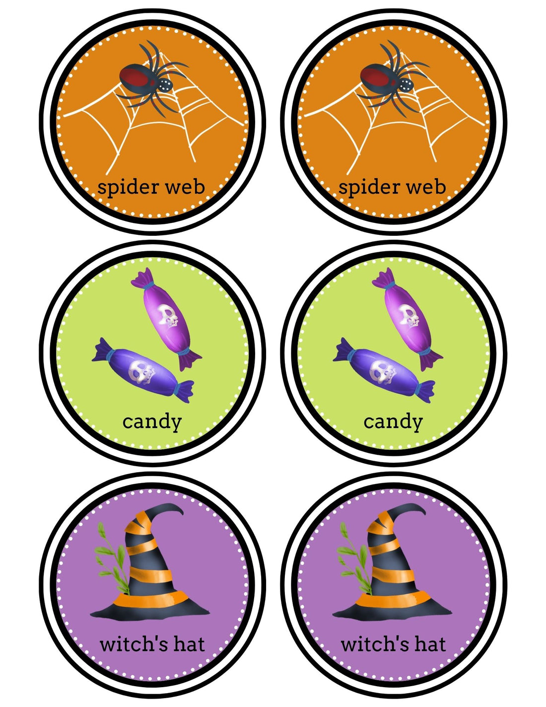HALLOWEEN MATCHING GAME