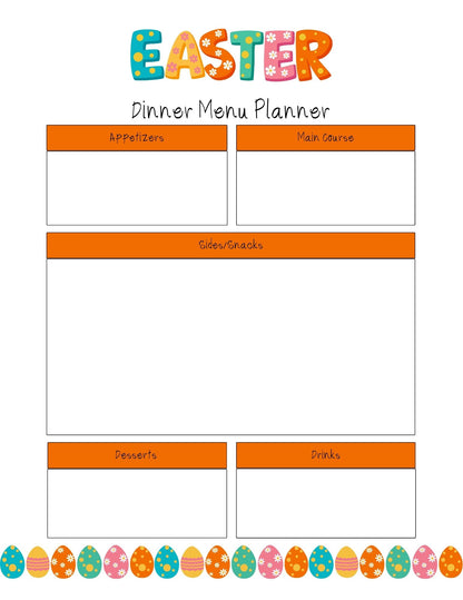 Easter Planner