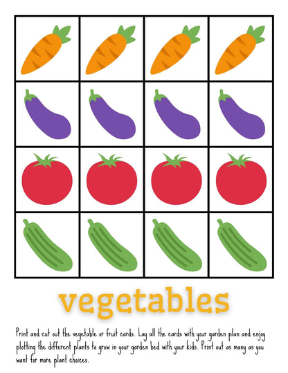 Simple Kids Garden Planner
