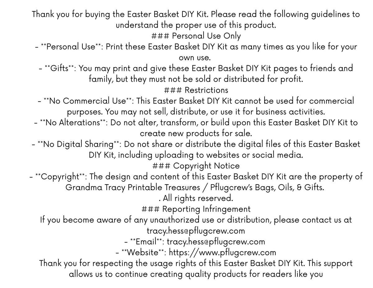 DIY Easter Basket