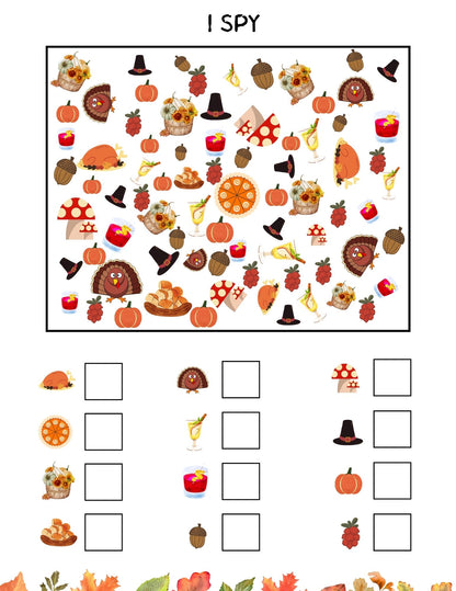 Thanksgiving Crafts and Activities Bundle