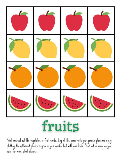 Simple Kids Garden Planner