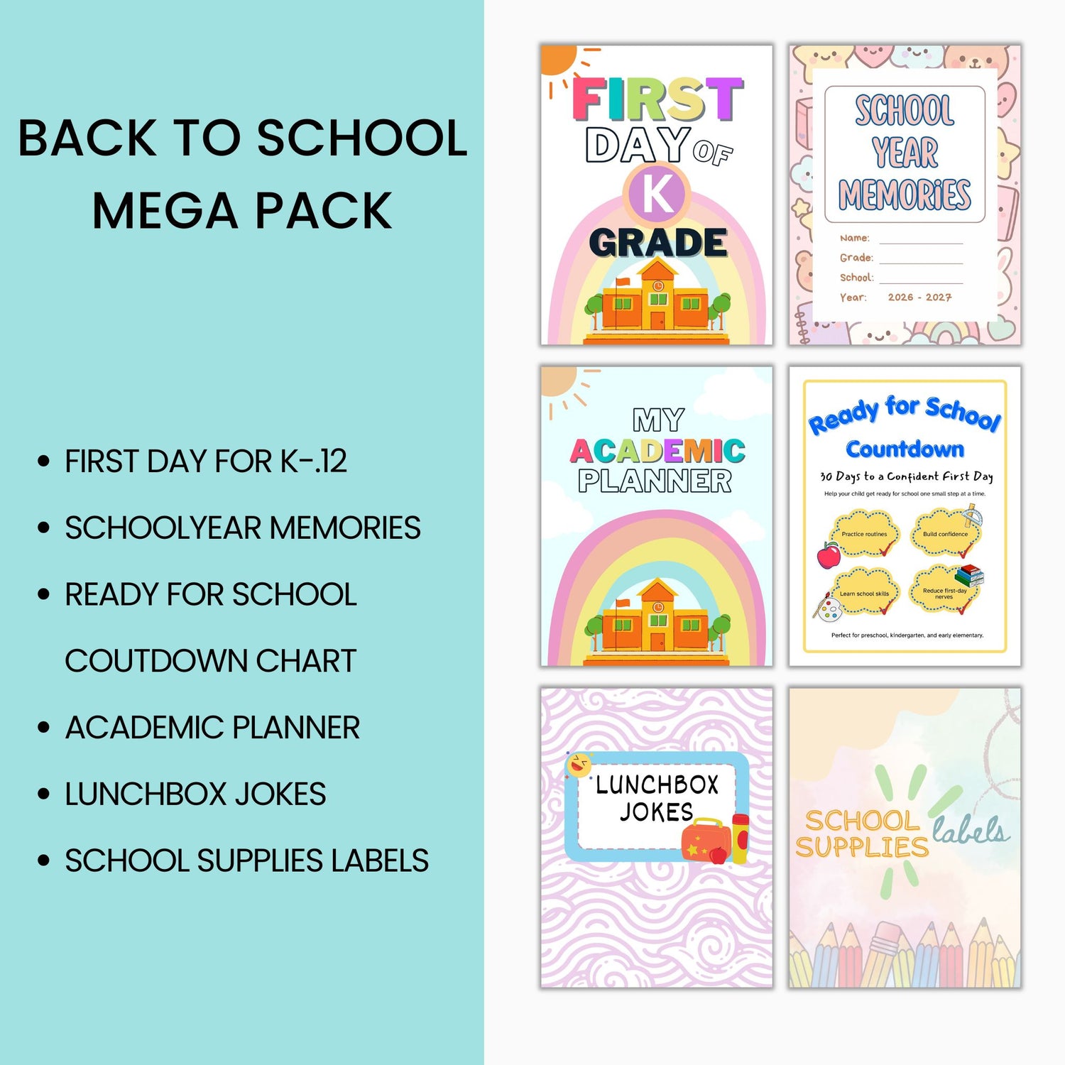 Back to School Mega Pack