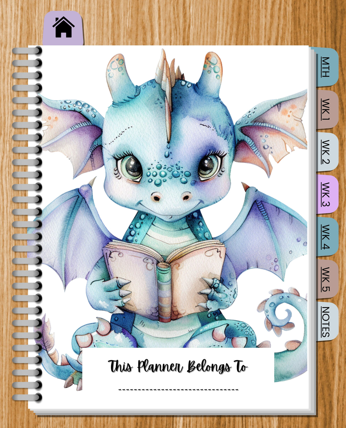 Roar-Some Dinosaur Digital Planner for Kids