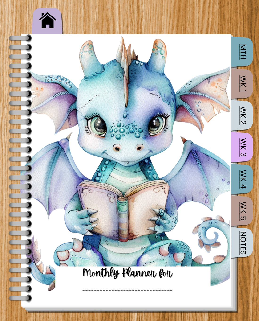 Roar-Some Dinosaur Digital Planner for Kids