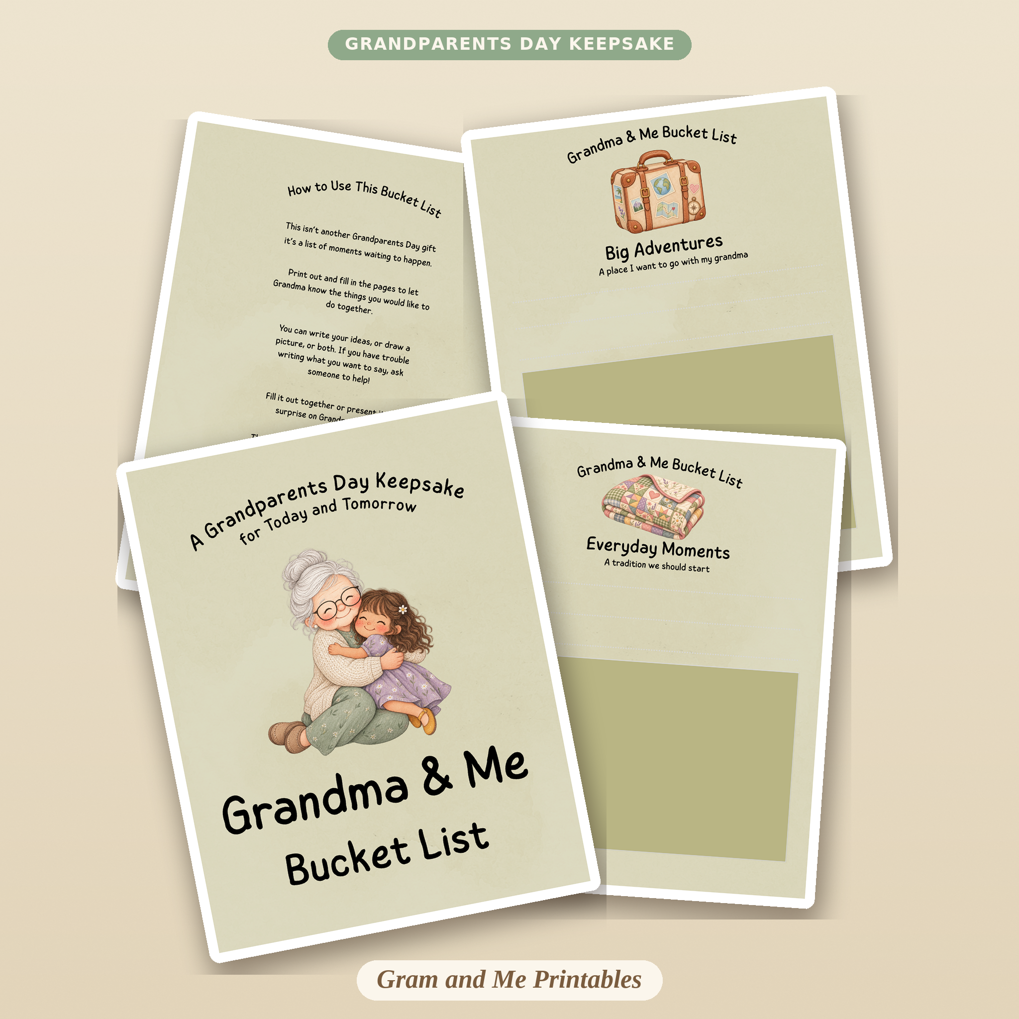 Grandma &amp; Me Bucket List