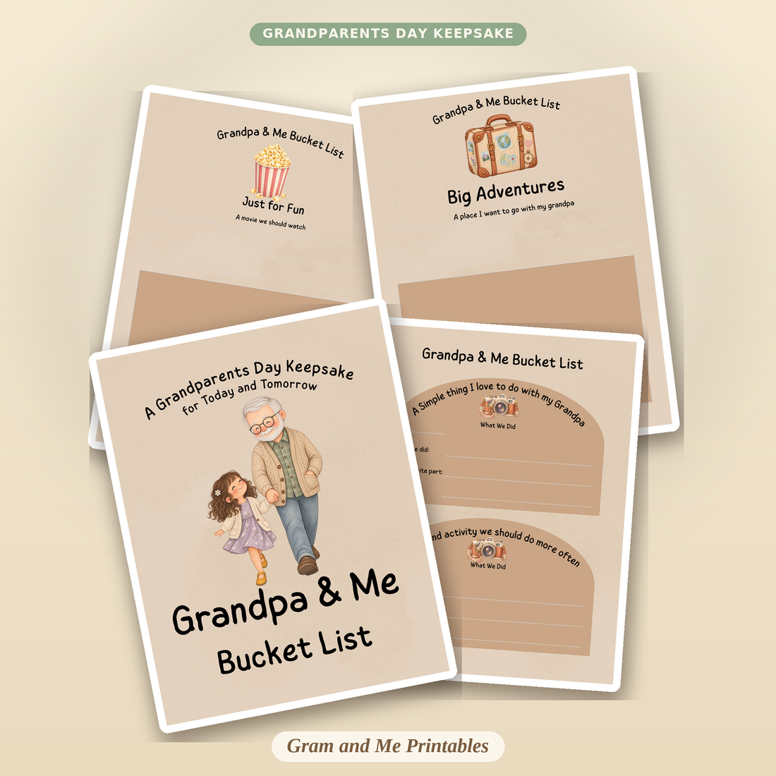 Grandpa &amp; Me Bucket List