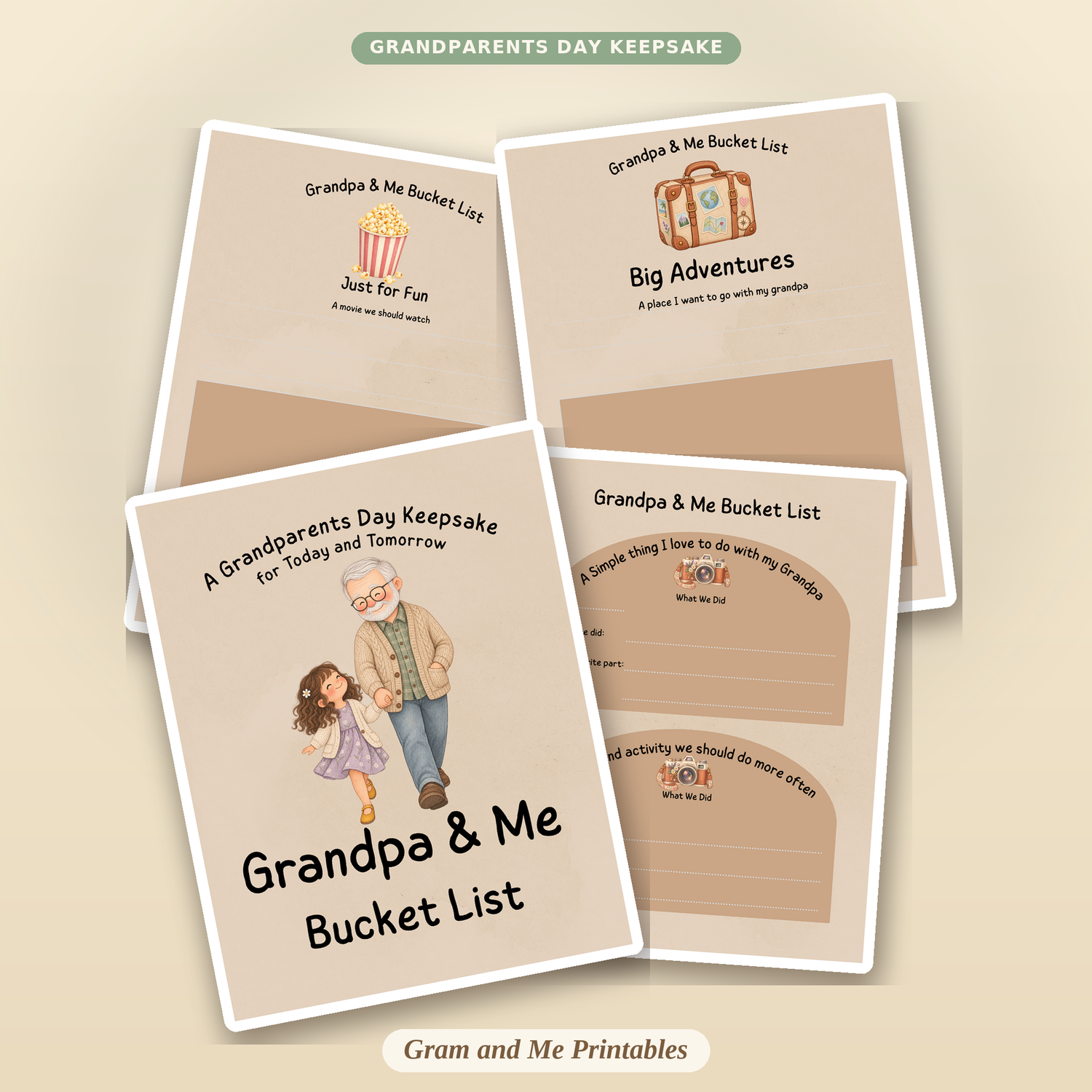 Grandpa &amp; Me Bucket List