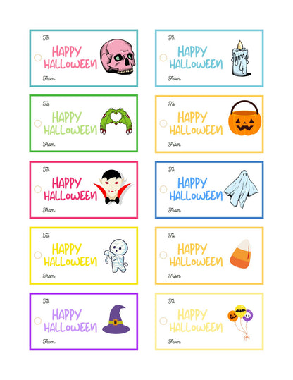 Halloween Gift Tags