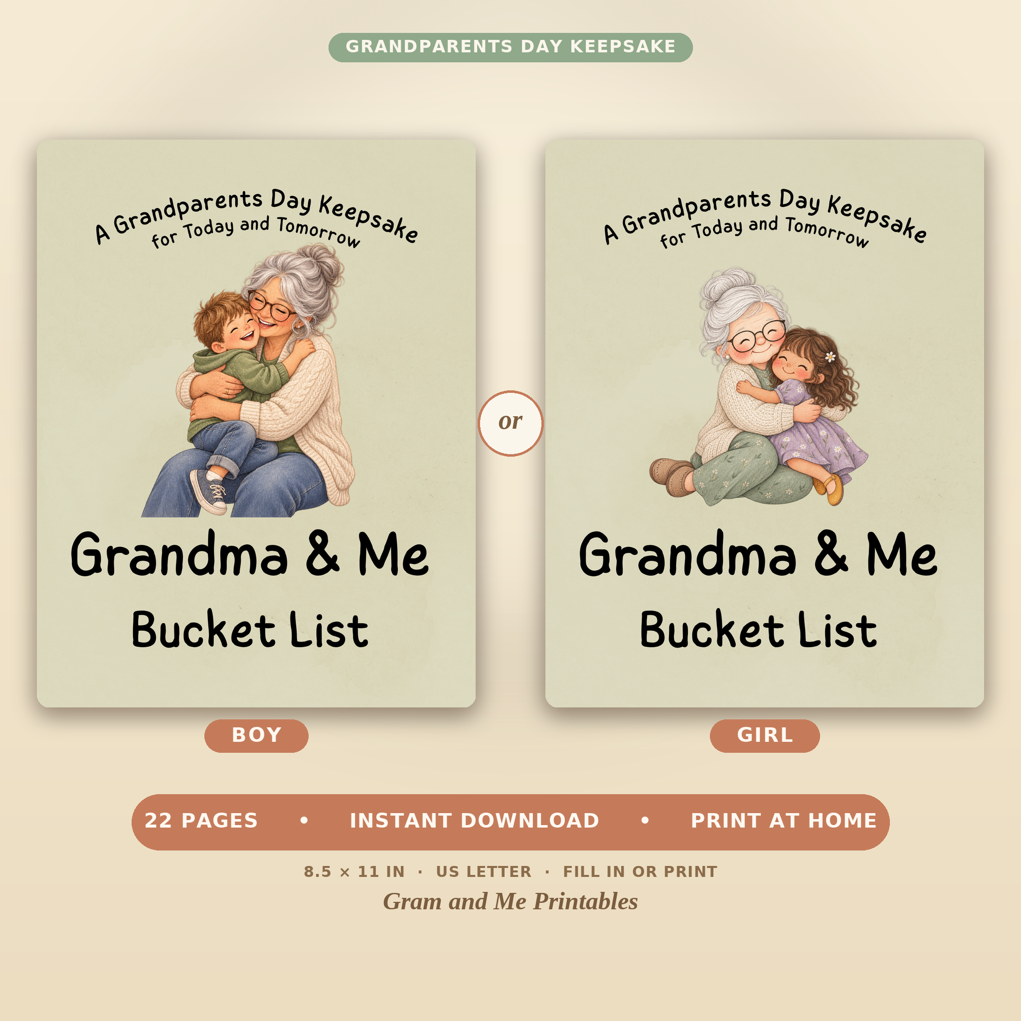 Grandma &amp; Me Bucket List