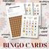 thanksgiving bingo cards with description