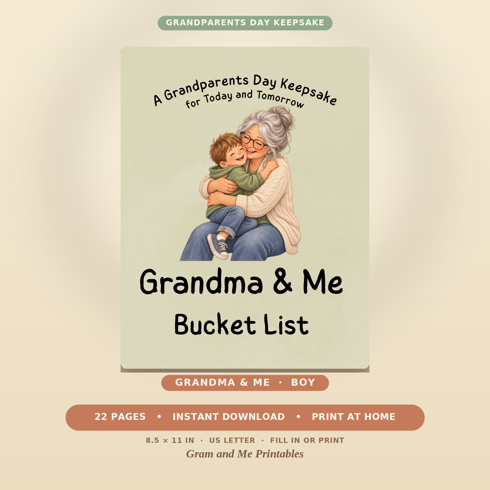 Grandma &amp; Me Bucket List