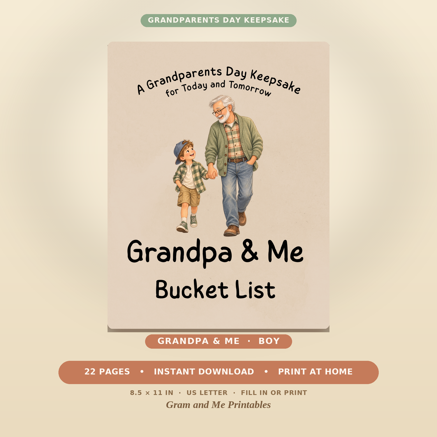 Grandpa &amp; Me Bucket List