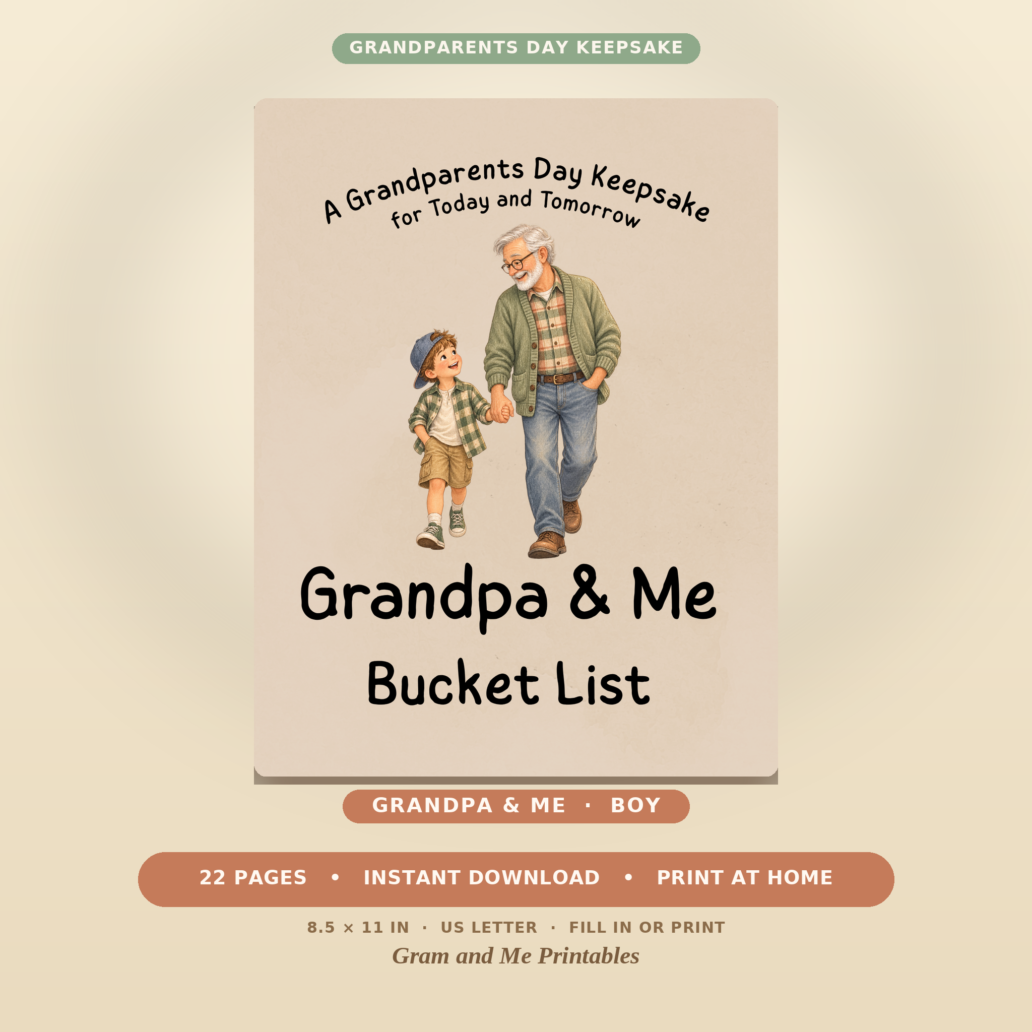 Grandpa &amp; Me Bucket List
