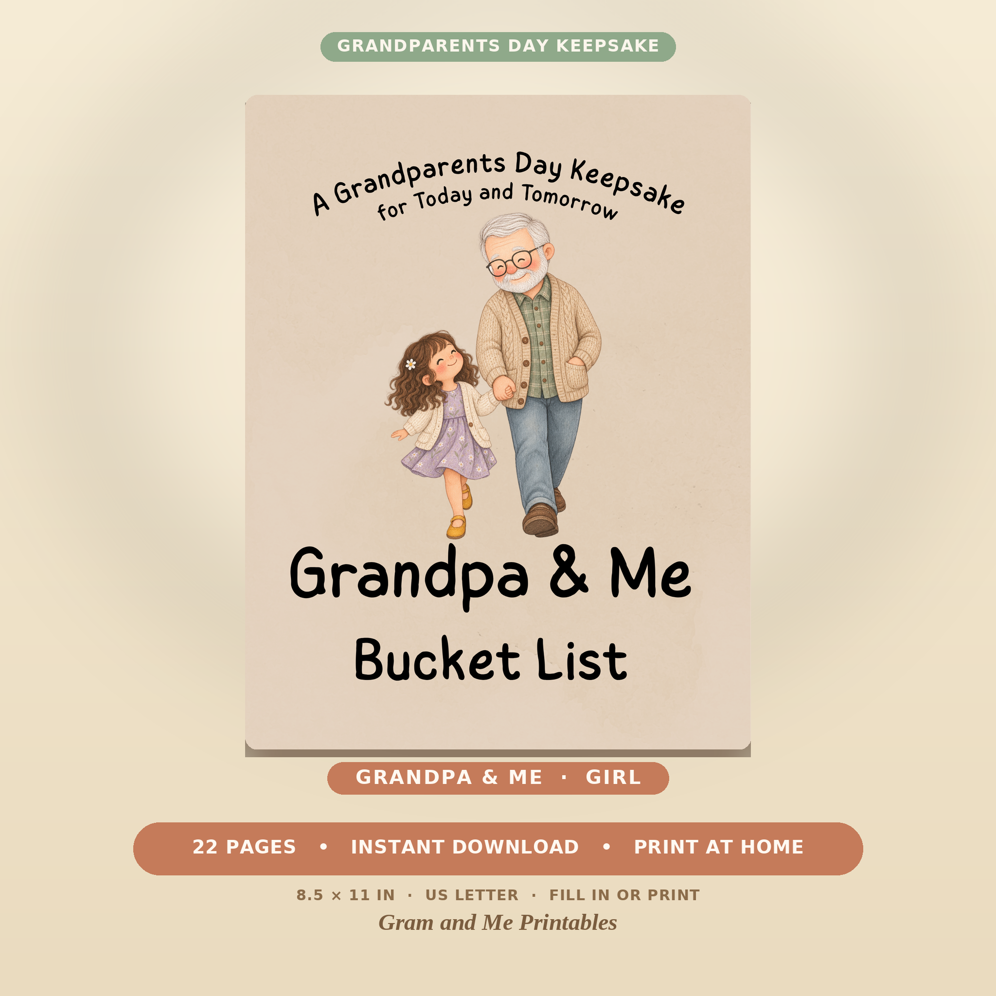 Grandpa &amp; Me Bucket List