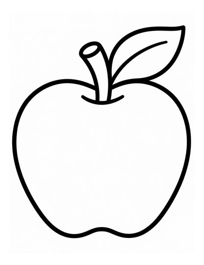 My First Coloring Book for Toddlers – 11 Simple Printable Coloring Pages