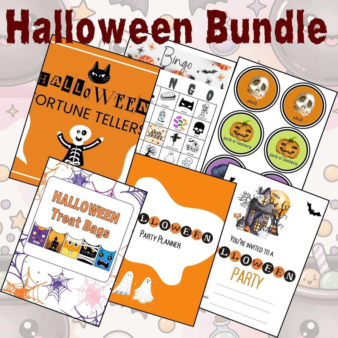 Halloween Game Day Bundle