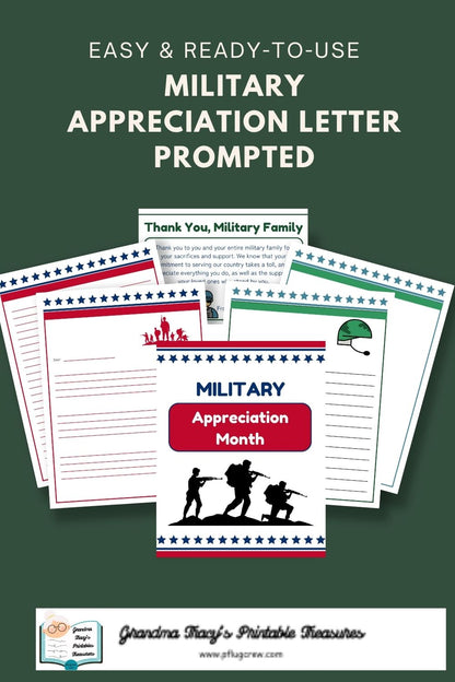 Military Appreciation Thank you Cards