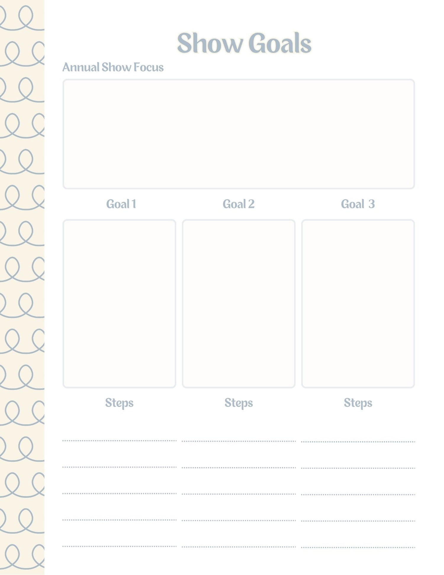 Vendor Show Planner and Tracker Binder